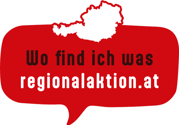 Wo find ich was - regionalaktion.at Logo